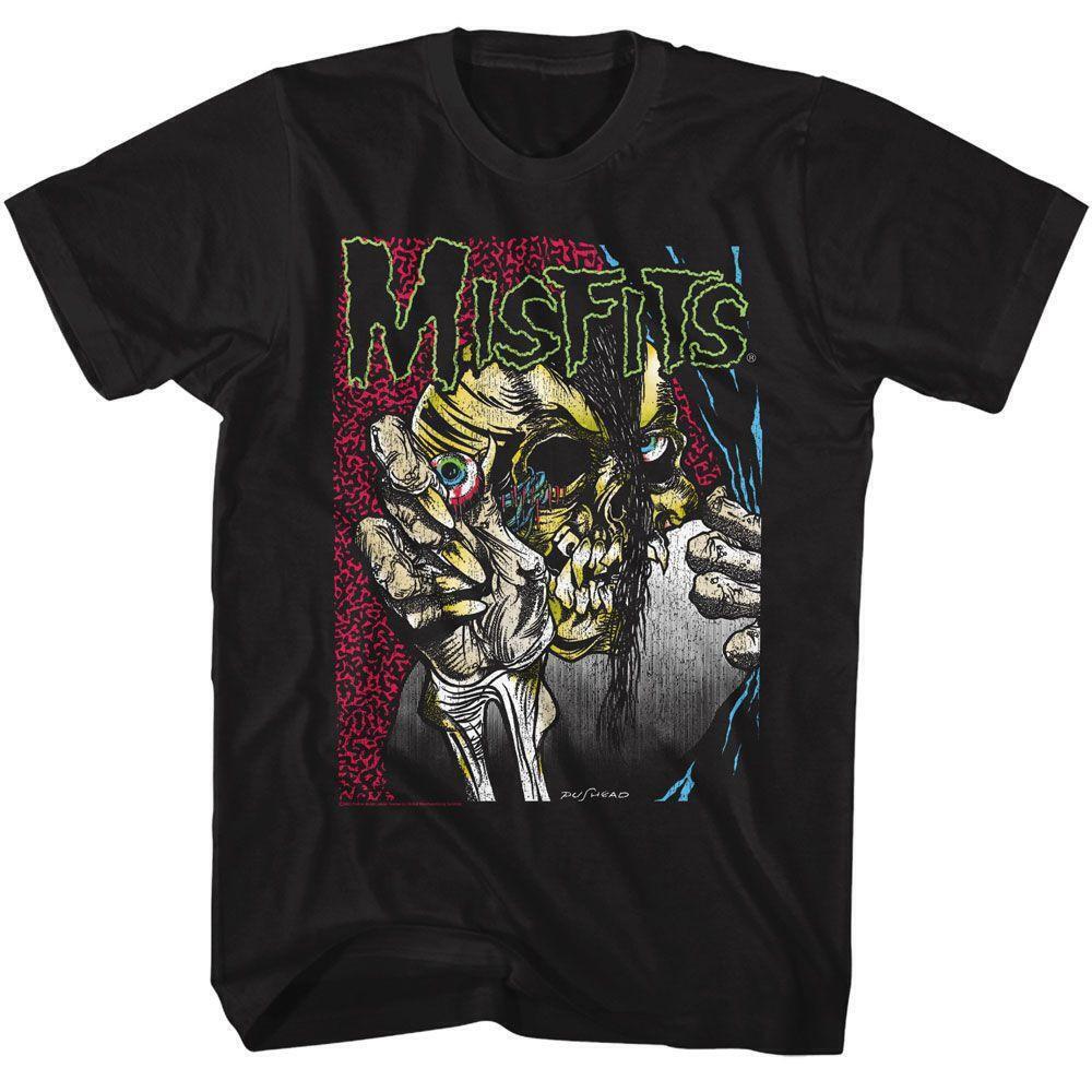 Misfits Eyeball Black T Shirt